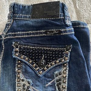 Studded Rock and Roll Cowgirl Jeans